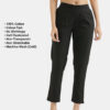 Black Everyday Cotton Pants